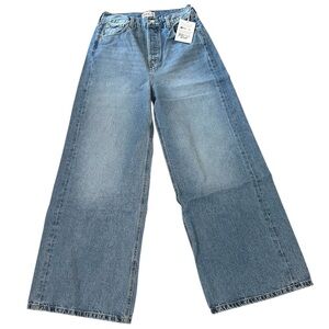 Etica Ethically Made Marley Ultra High Rise Baggy Jeans in Atwater Sz 28 NWT